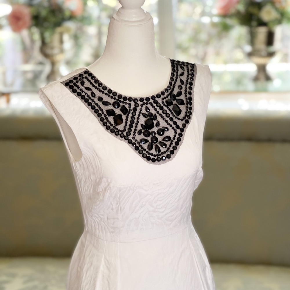 BCBG White Cocktail Dress
